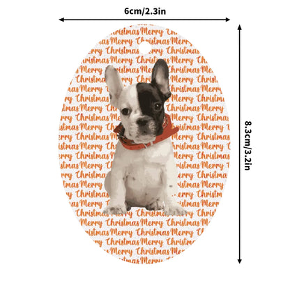 Personalized Ornaments for Frenchie Lovers with Your Frenchie’s Image