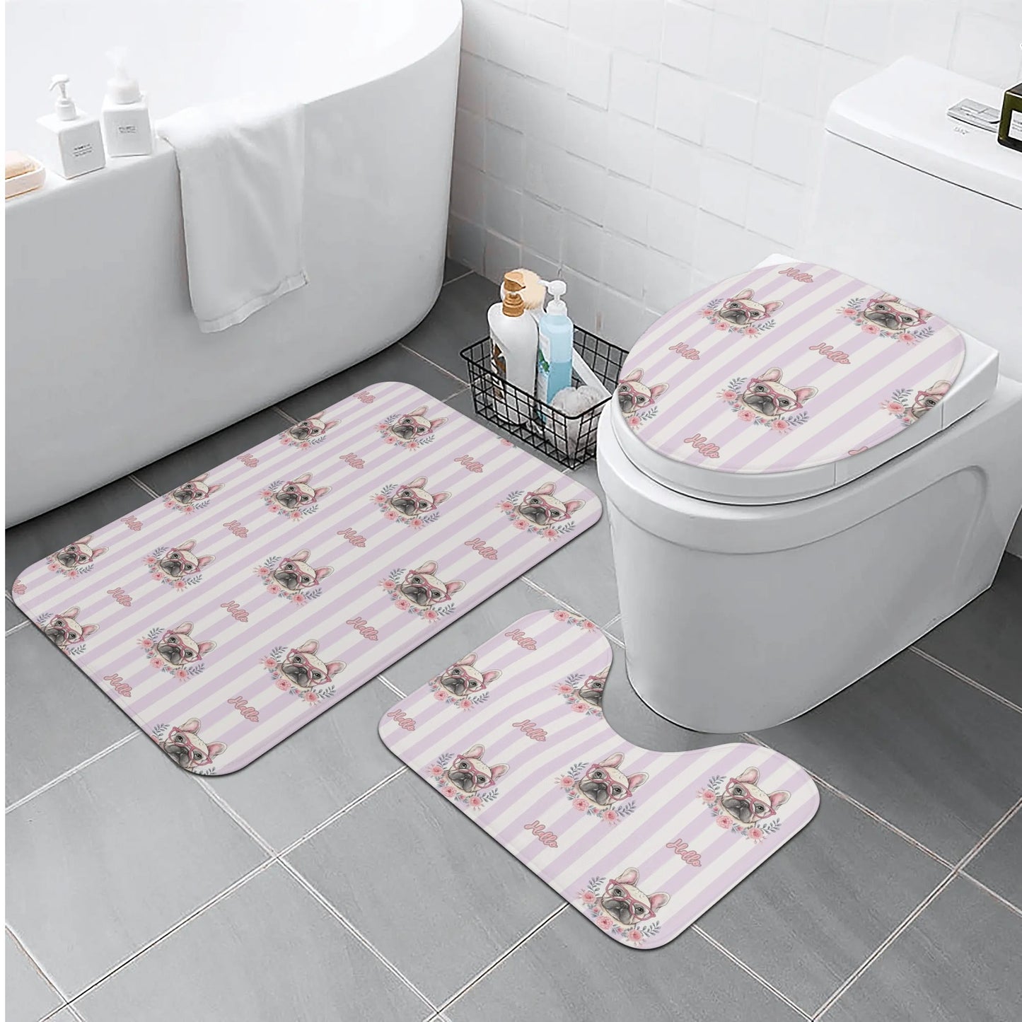 Ellie-  Bathroom Toilet Set