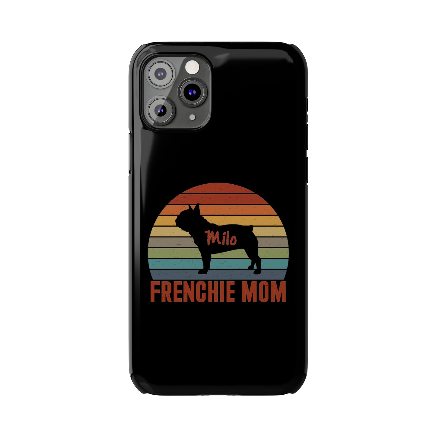 Frenchie Mom - Custom iPhone Cases with name