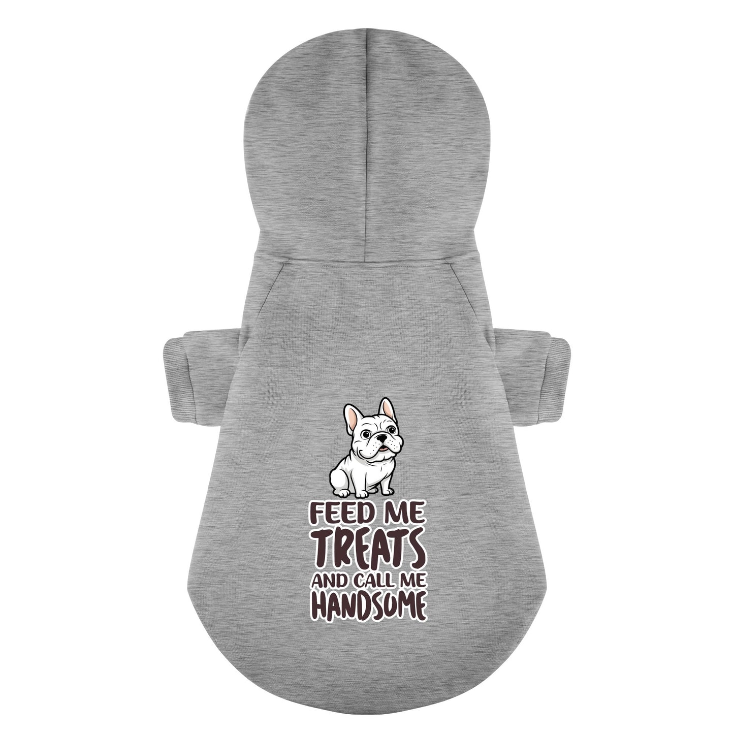 Feed me - Personalized French Bulldog Hoodies with Funny Quotes – Stylish, Cozy, and Premium 100% Cotton