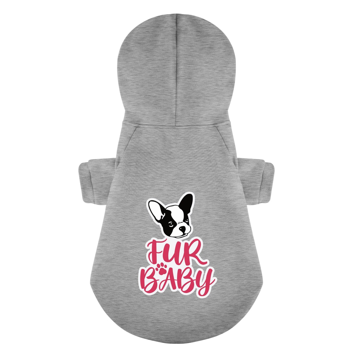 Fur Baby - Personalized French Bulldog Hoodies with Funny Quotes – Stylish, Cozy, and Premium 100% Cotton