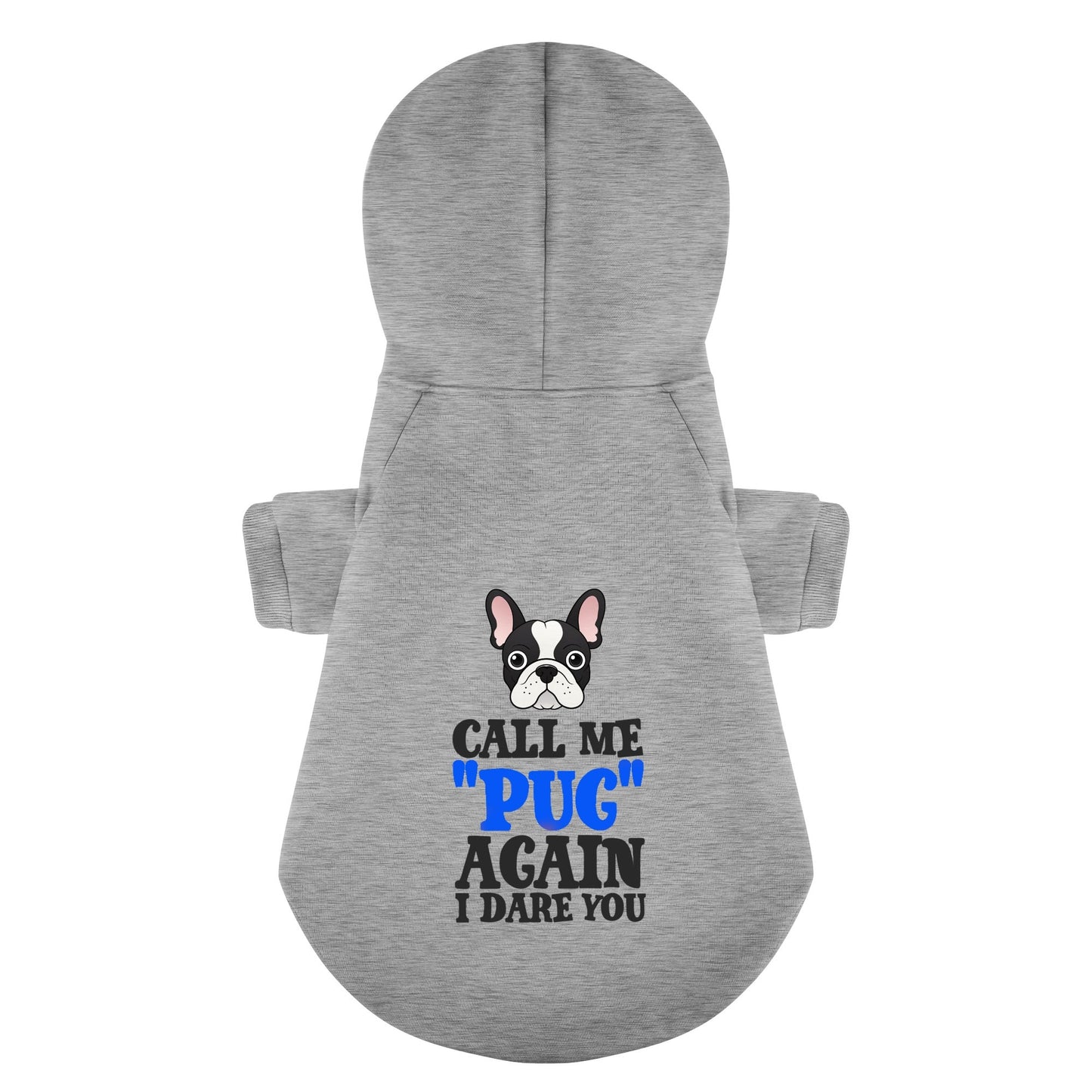 I Dare You - Personalized French Bulldog Hoodies with Funny Quotes – Stylish, Cozy, and Premium 100% Cotton