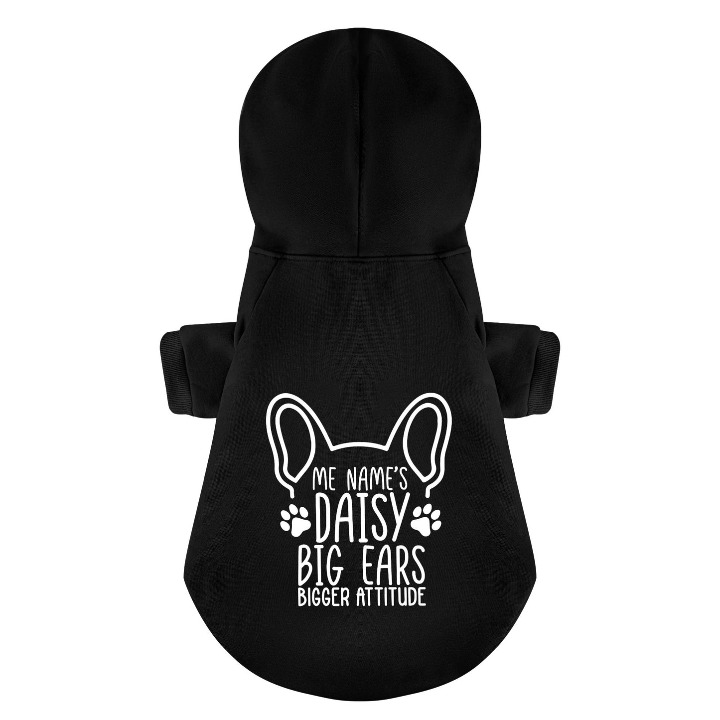 Personalized French Bulldog Hoodies with Funny Quotes and Custom Name – Stylish, Cozy, and Premium 100% Cotton