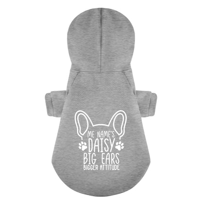 Personalized French Bulldog Hoodies with Funny Quotes and Custom Name – Stylish, Cozy, and Premium 100% Cotton