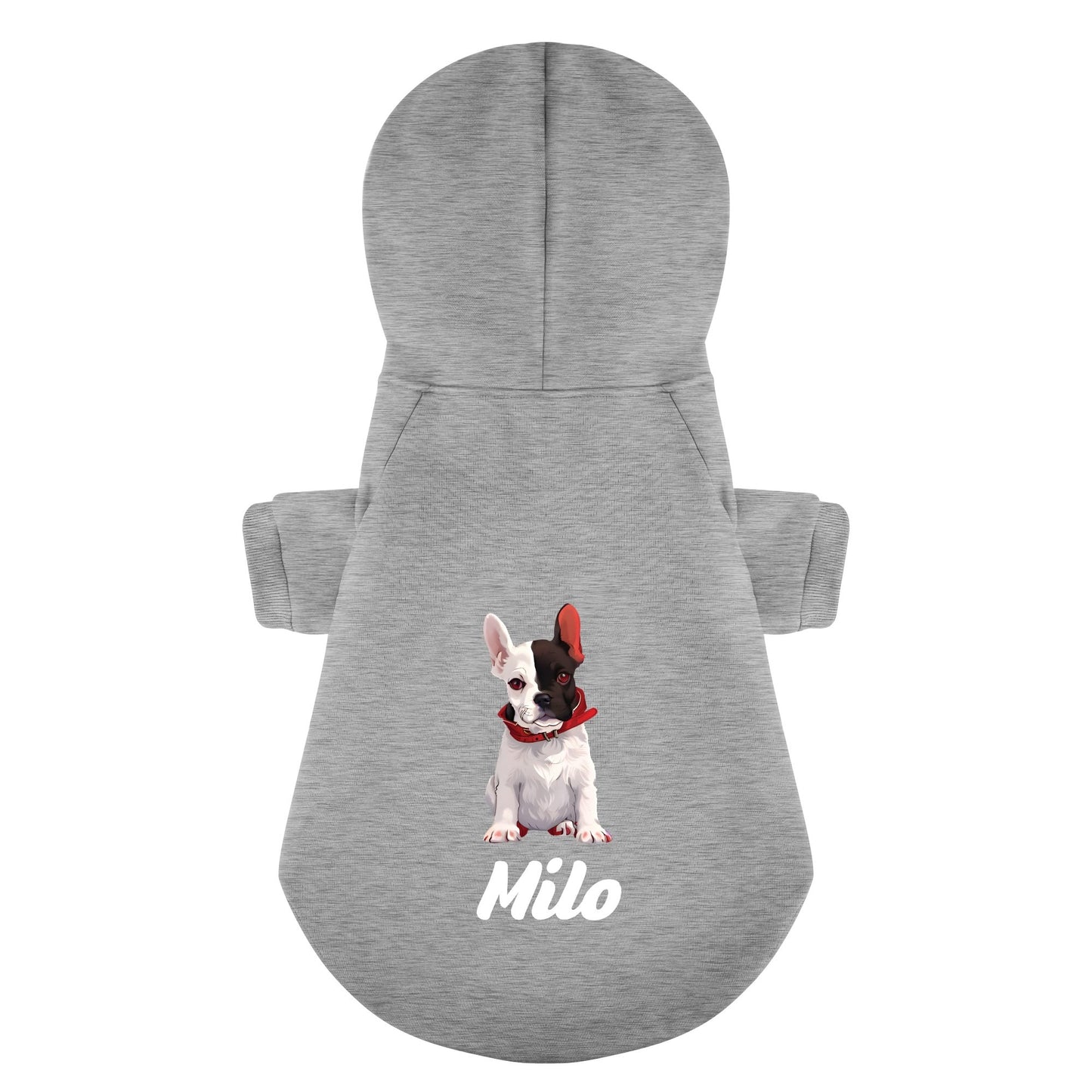 Personalized French Bulldog Hoodies with Funny Quotes, Custom Name, and Custom Image – Stylish, Cozy, and Premium 100% Cotton