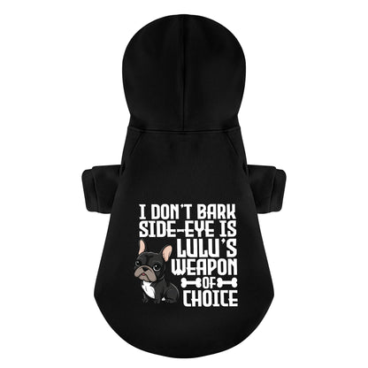 Personalized French Bulldog Hoodies with Funny Quotes and Custom Name – Stylish, Cozy, and Premium 100% Cotton