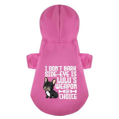 Personalized French Bulldog Hoodies with Funny Quotes and Custom Name – Stylish, Cozy, and Premium 100% Cotton