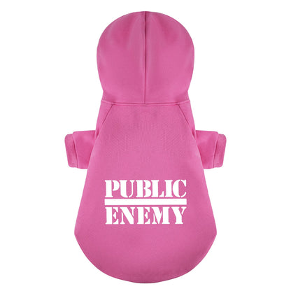 PUBLIC ENEMY -  Personalized French Bulldog Hoodies with Funny Quotes – Stylish, Cozy, and Premium 100% Cotton