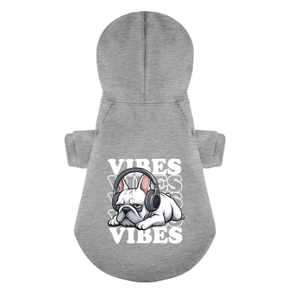 Vibes - Personalized French Bulldog Hoodies with Funny Quotes – Stylish, Cozy, and Premium 100% Cotton