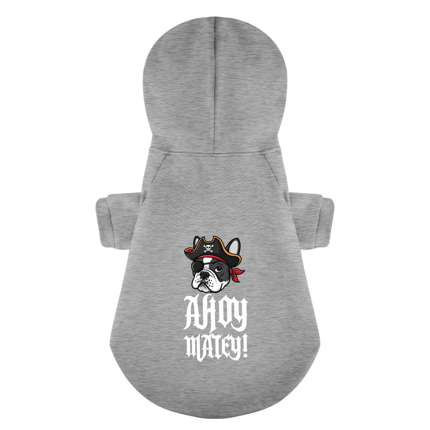 Ahoy, matey! - Personalized French Bulldog Hoodies with Funny Quotes – Stylish, Cozy, and Premium 100% Cotton