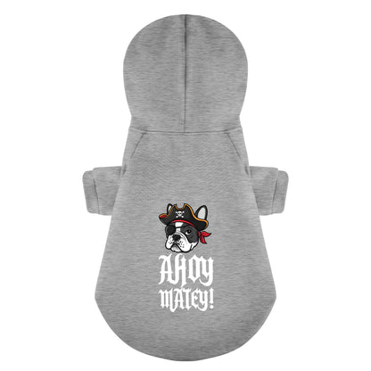 Ahoy, matey! - Personalized French Bulldog Hoodies with Funny Quotes – Stylish, Cozy, and Premium 100% Cotton