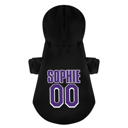 Personalized French Bulldog Hoodies with Custom Name and Number – Stylish, Cozy, and Premium 100% Cotton