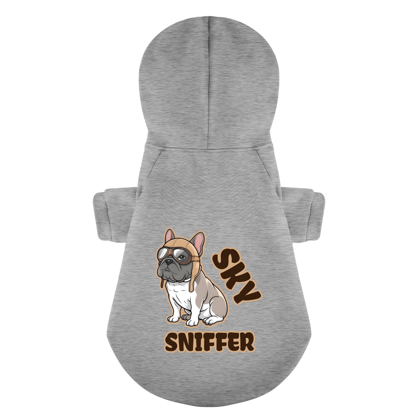 Sky Sniffer - Personalized French Bulldog Hoodies with Funny Quotes – Stylish, Cozy, and Premium 100% Cotton