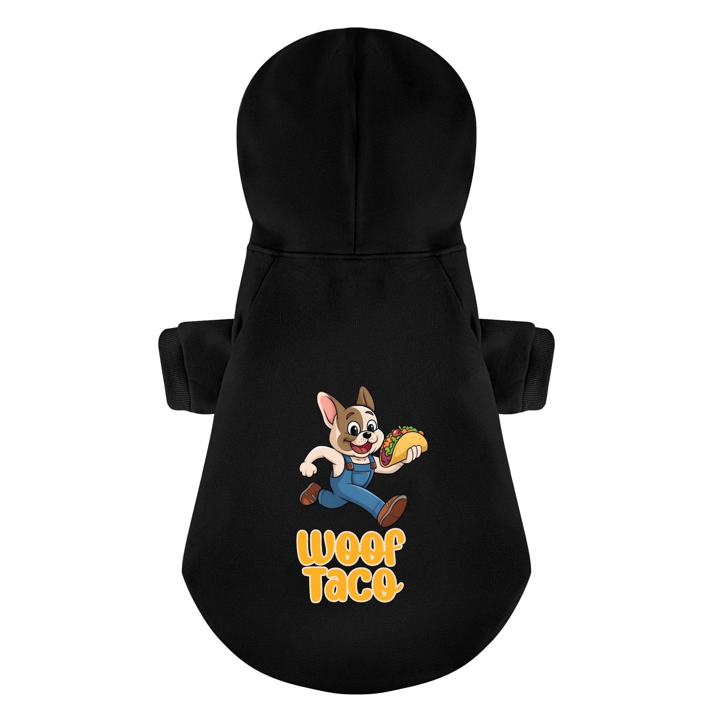 Woof Taco - Personalized French Bulldog Hoodies with Funny Quotes – Stylish, Cozy, and Premium 100% Cotton