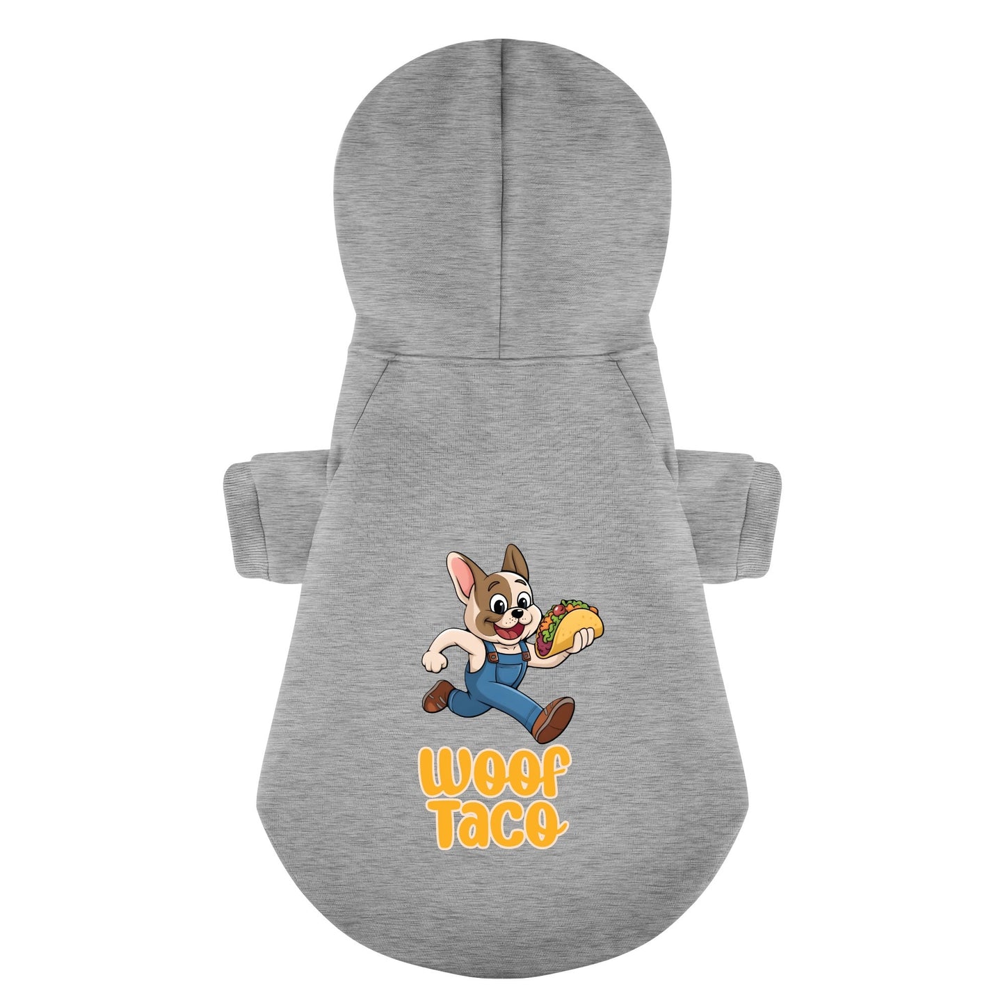 Woof Taco - Personalized French Bulldog Hoodies with Funny Quotes – Stylish, Cozy, and Premium 100% Cotton