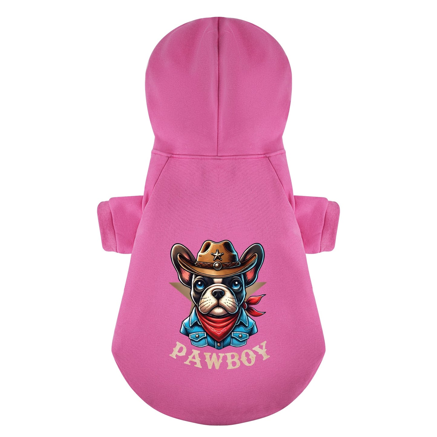 PAWBOY - Personalized French Bulldog Hoodies with Funny Quotes – Stylish, Cozy, and Premium 100% Cotton