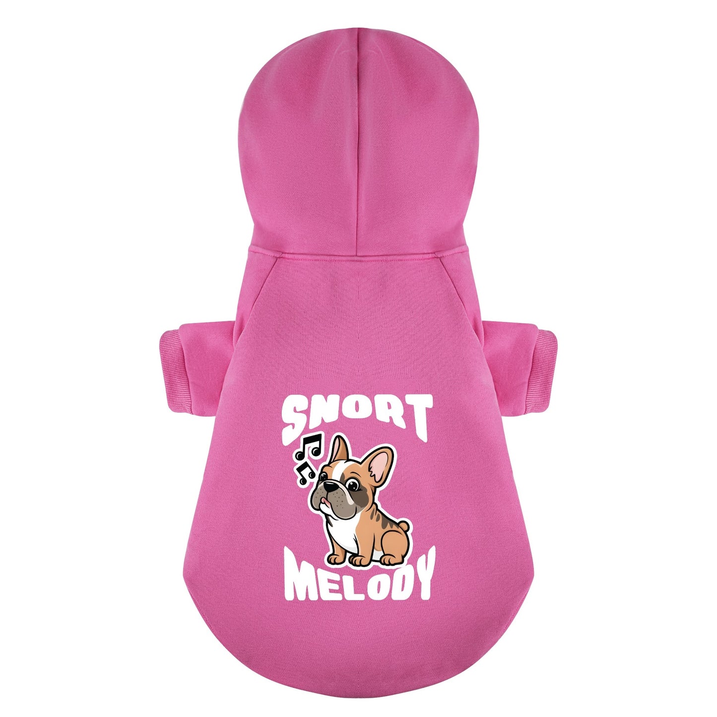 Snort Melody - Personalized French Bulldog Hoodies with Funny Quotes – Stylish, Cozy, and Premium 100% Cotton