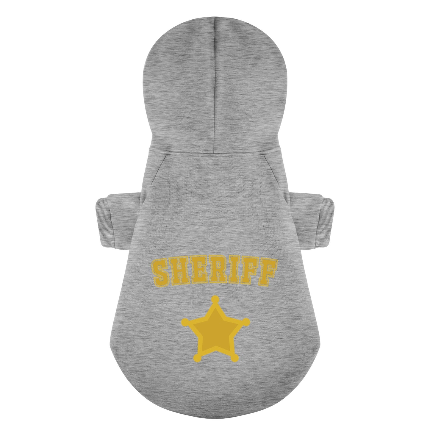 SHERIFF - Personalized French Bulldog Hoodies with Funny Quotes – Stylish, Cozy, and Premium 100% Cotton