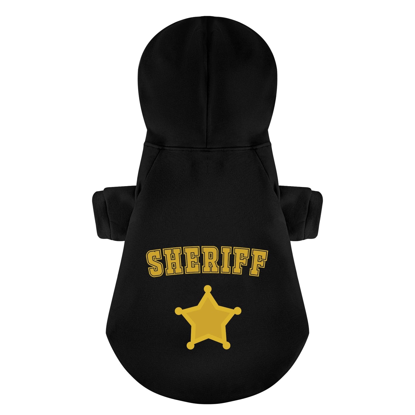 SHERIFF - Personalized French Bulldog Hoodies with Funny Quotes – Stylish, Cozy, and Premium 100% Cotton