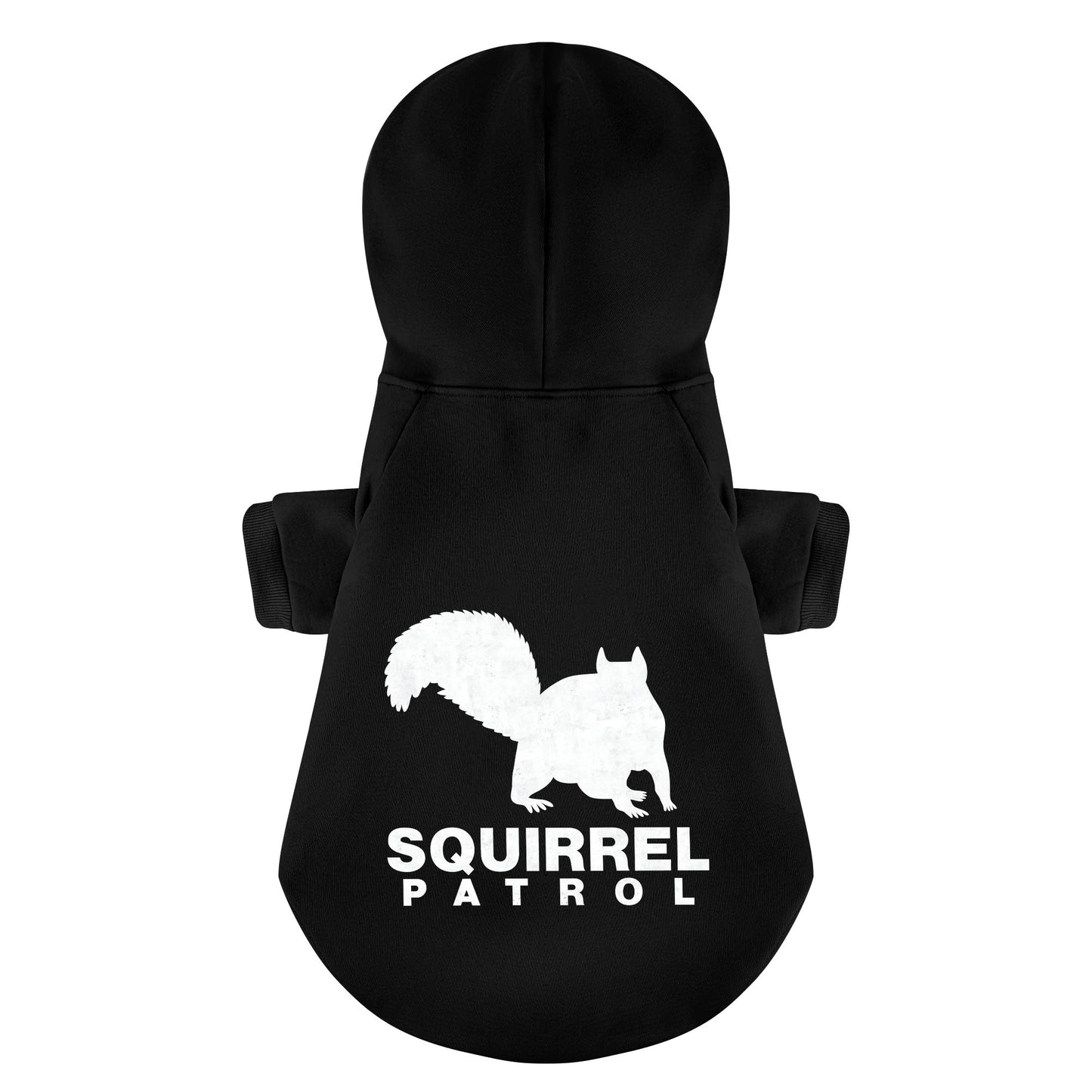 Squirrel Patrol - Personalized French Bulldog Hoodies with Funny Quotes – Stylish, Cozy, and Premium 100% Cotton