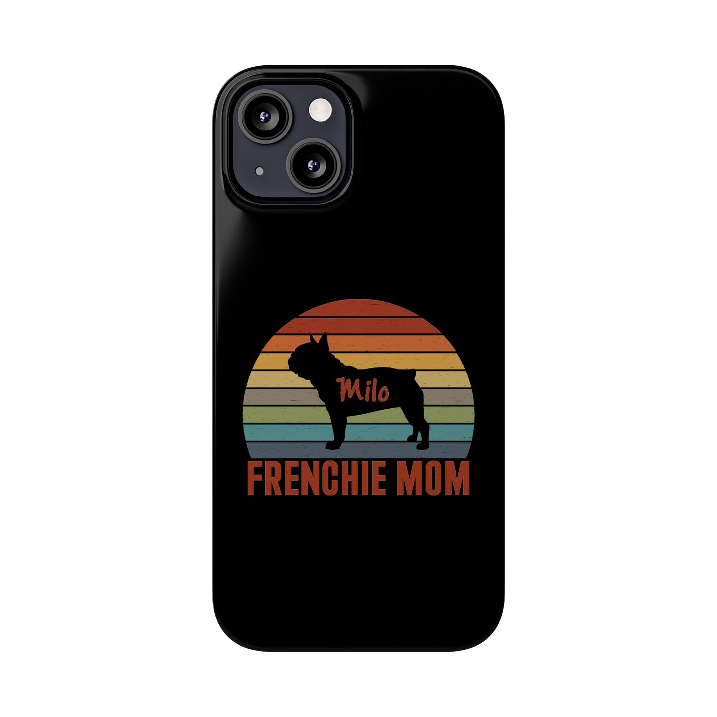 Frenchie Mom - Custom iPhone Cases with name