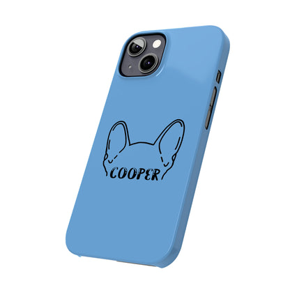 Custom iPhone Cases with Frenchie Name