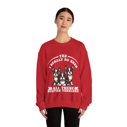 Mac  - Unisex Sweatshirt for Boston Terrier lovers