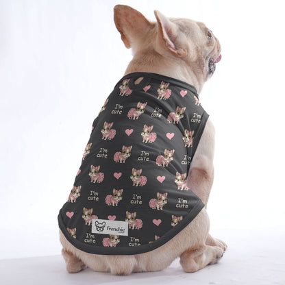 Checkers  -  Shirt for Frenchies - Frenchie Shop Original