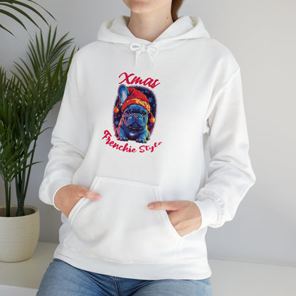 Xmas Frenchie Style Unisex Hoodie