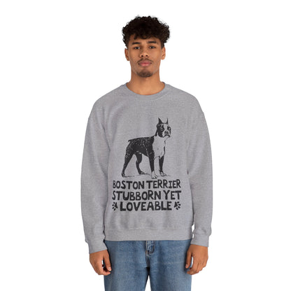 Bruiser  - Unisex Sweatshirt for Boston Terrier lovers