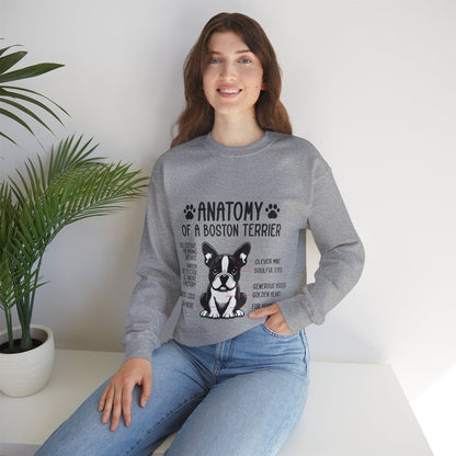 Mae - Unisex Sweatshirt for Boston Terrier lovers