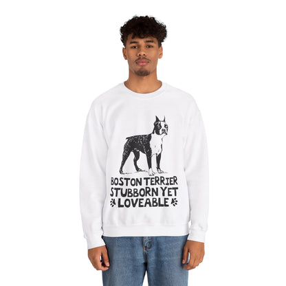 Bruiser  - Unisex Sweatshirt for Boston Terrier lovers