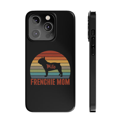 Frenchie Mom - Custom iPhone Cases with name