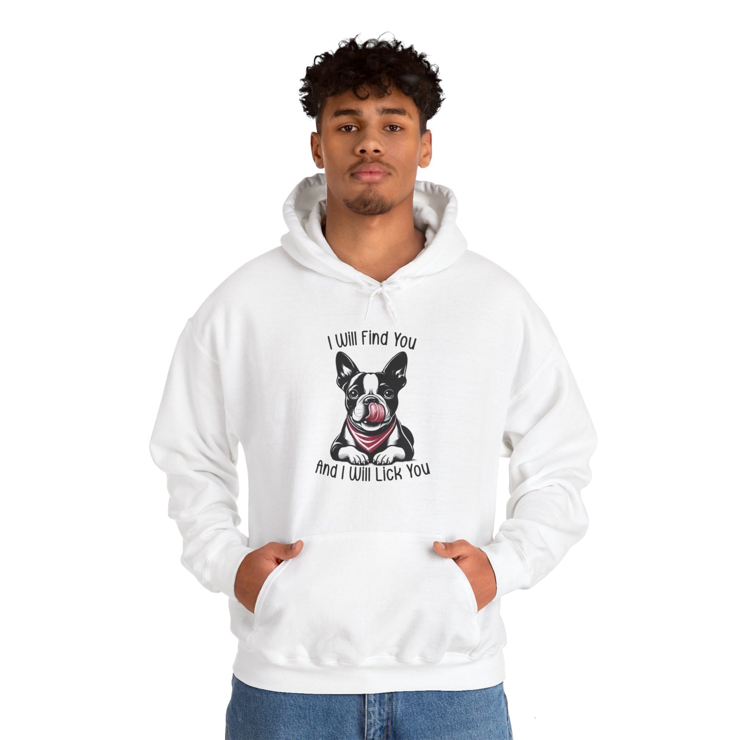 Jeeves - Unisex Hoodie for Boston Terrier lovers