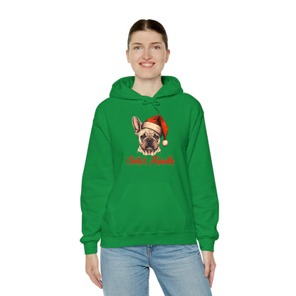 Santa's Frenchie Unisex Hoodie