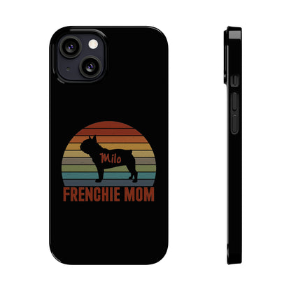 Frenchie Mom - Custom iPhone Cases with name