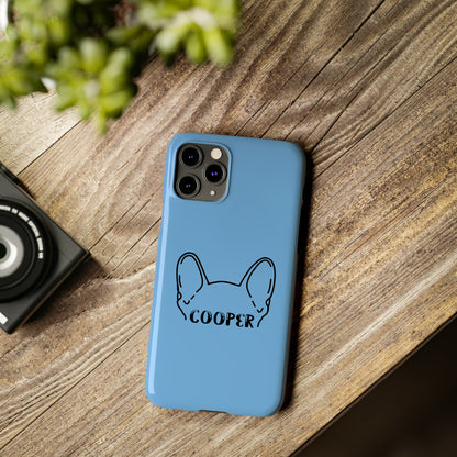 Custom iPhone Cases with Frenchie Name