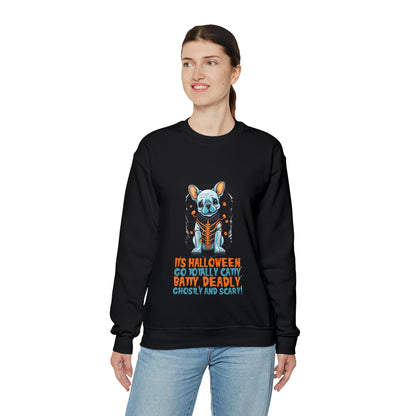 Catty Batty Halloween  Unisex Sweatshirt