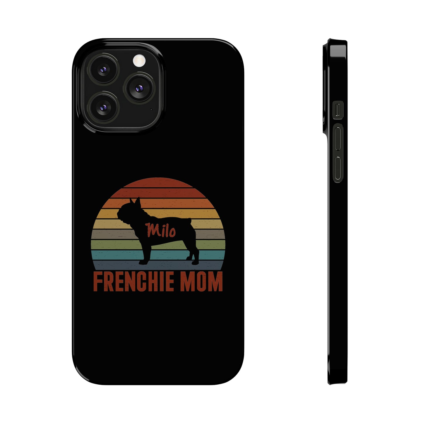 Frenchie Mom - Custom iPhone Cases with name