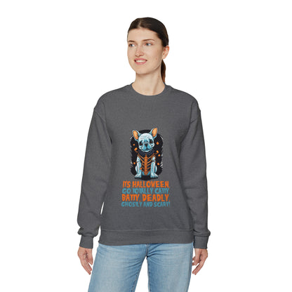 Catty Batty Halloween  Unisex Sweatshirt