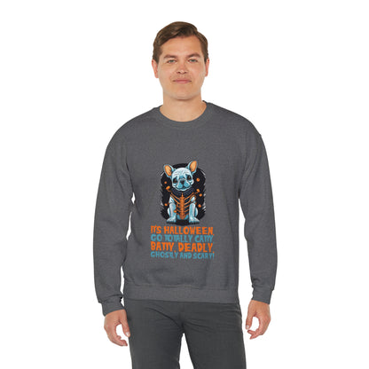 Catty Batty Halloween  Unisex Sweatshirt