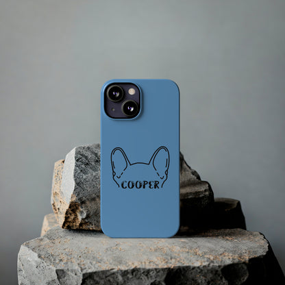 Custom iPhone Cases with Frenchie Name