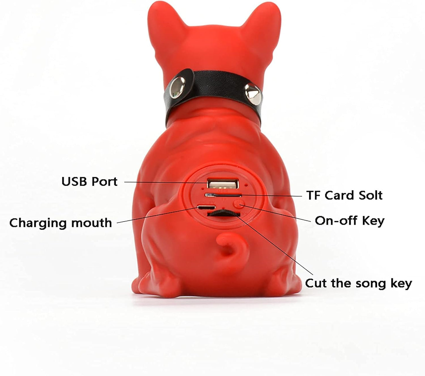 PupTunes French Bulldog Figurine Speaker