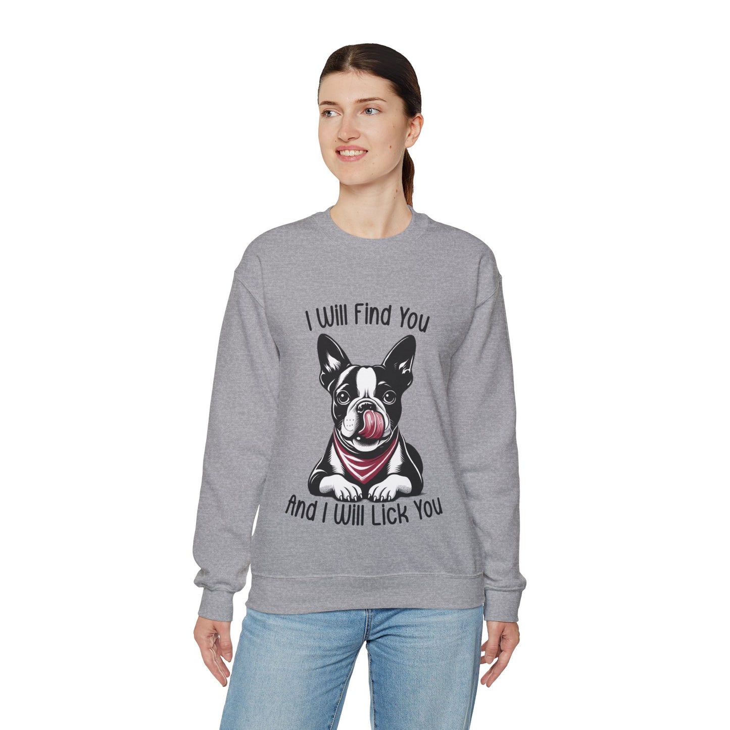 Tiny - Unisex Sweatshirt for Boston Terrier lovers