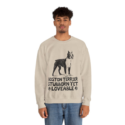 Bruiser  - Unisex Sweatshirt for Boston Terrier lovers