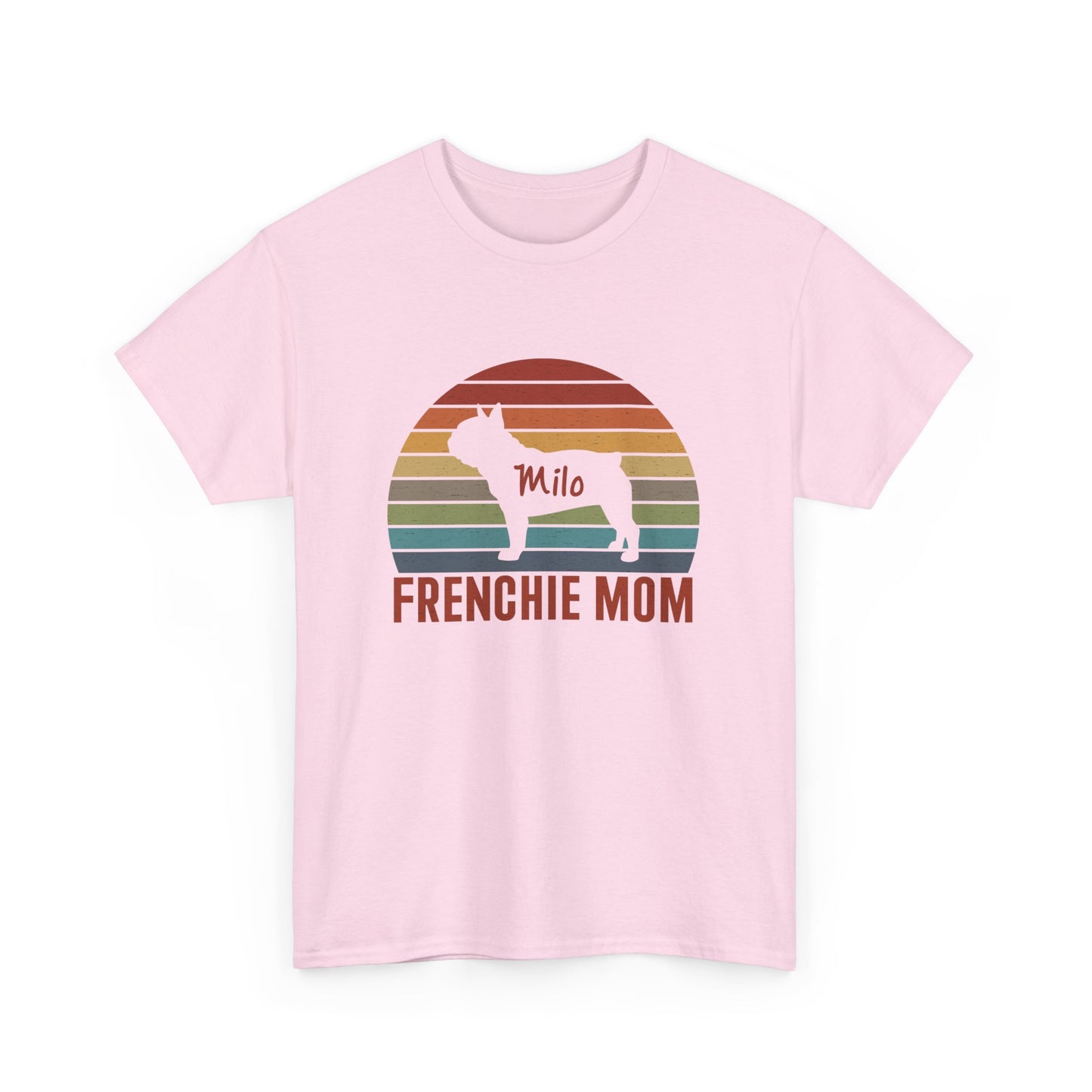 Frenchie Mom - Custom T-shirt with Frenchie Name