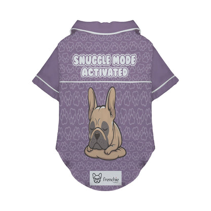 Snuggle mode Activated - Pajamas for French bulldog