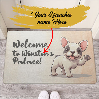 Personalized Doormat with Frenchie Name - Doormat