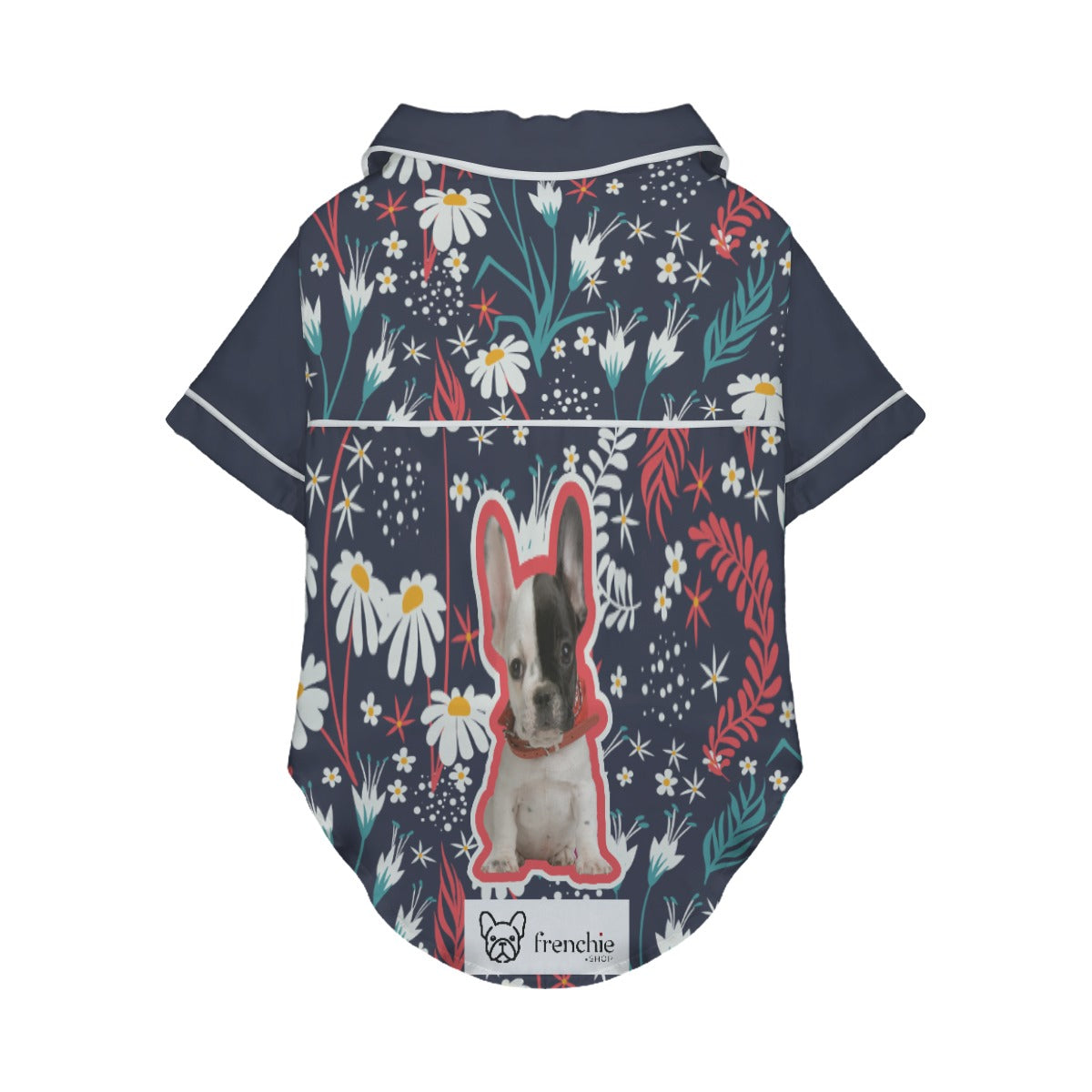 Custom French Bulldog Pajamas with Your Dog's Image