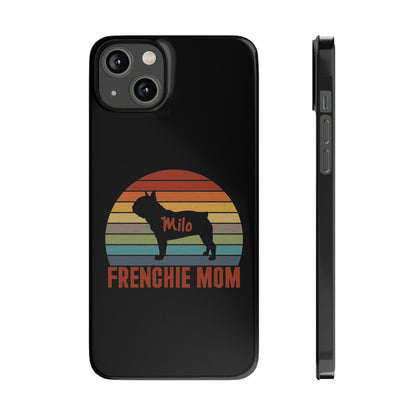 Frenchie Mom - Custom iPhone Cases with name